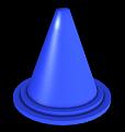cone bleu r